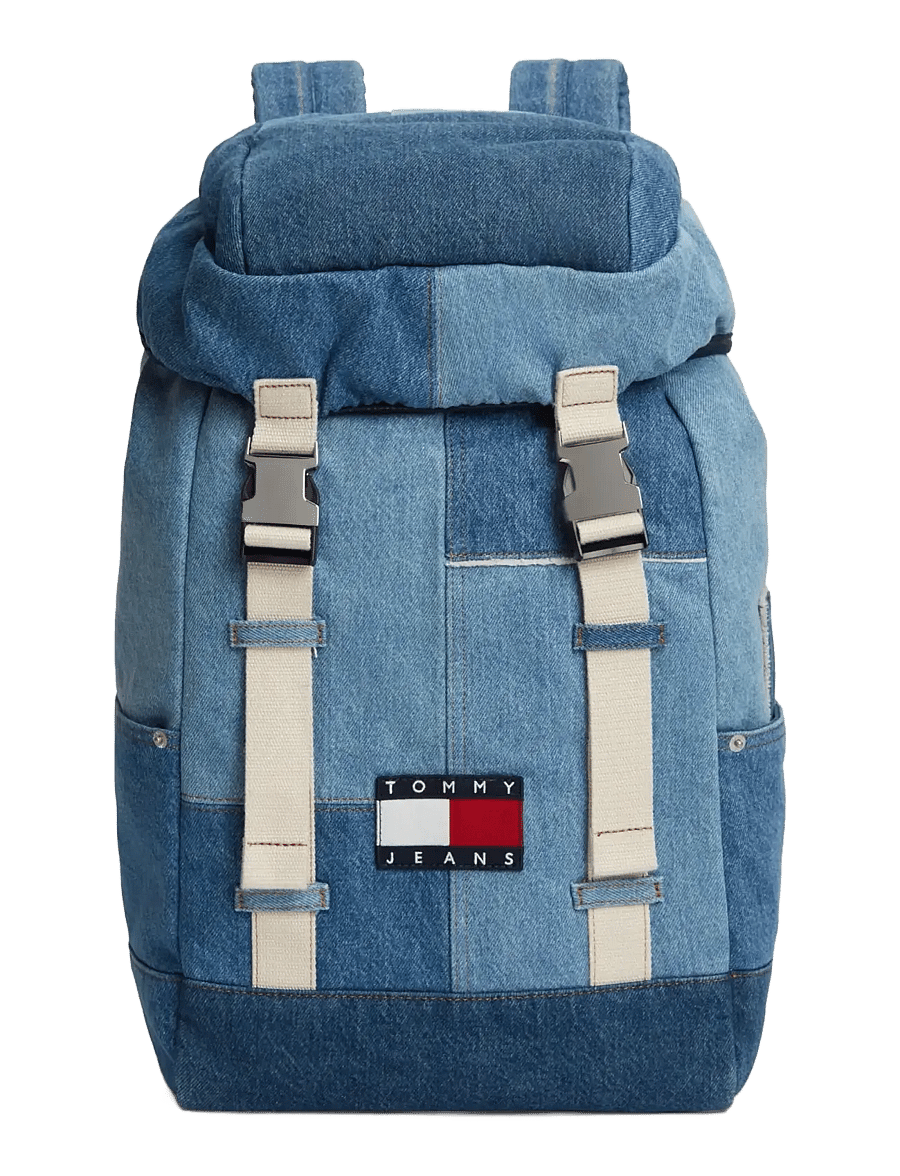 Tommy Hilfiger - TJM DENIM PATCHWORK BACKPACK - osta olukorra järgi - denim patch - 1
