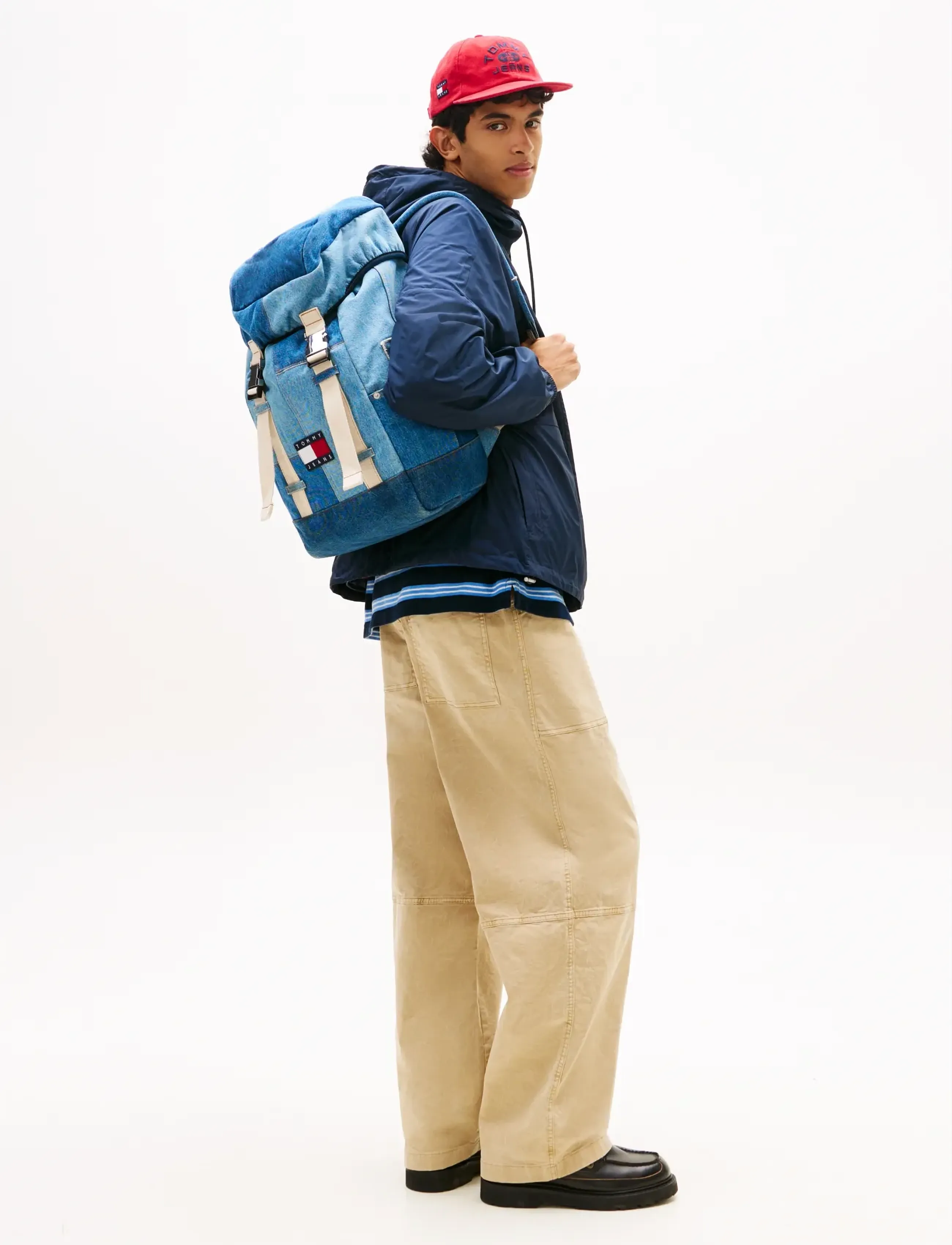 Tommy Hilfiger TJM DENIM PATCHWORK BACKPACK - Nach Anlass kaufen - DENIM PATCH / blue