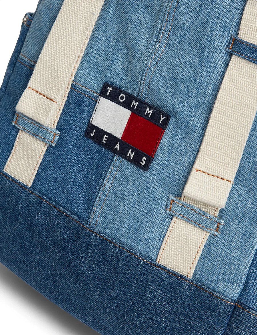 Tommy Hilfiger - TJM DENIM PATCHWORK BACKPACK - osta olukorra järgi - denim patch - 3