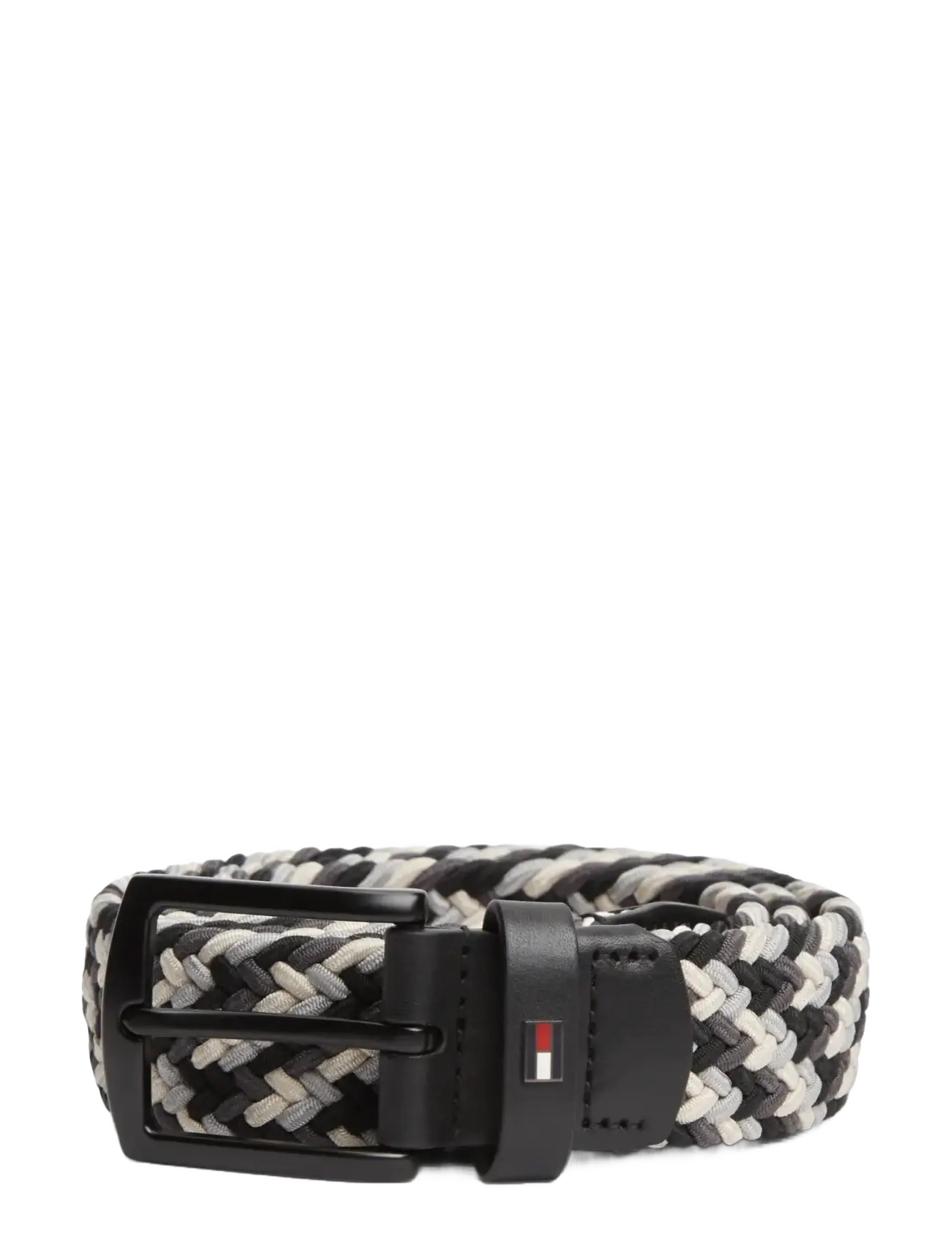 Tommy Hilfiger - DENTON ELASTIC 3.5 - flettede bælter - black - 1