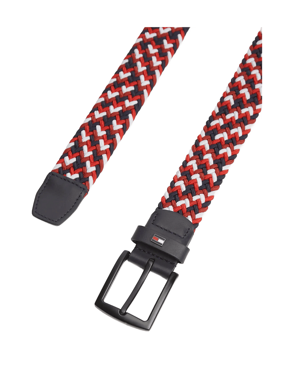 Tommy Hilfiger - DENTON ELASTIC 3.5 - geflochtene gürtel - space blue - 2