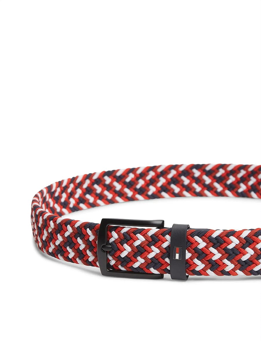 Tommy Hilfiger - DENTON ELASTIC 3.5 - punutud vööd - space blue - 3