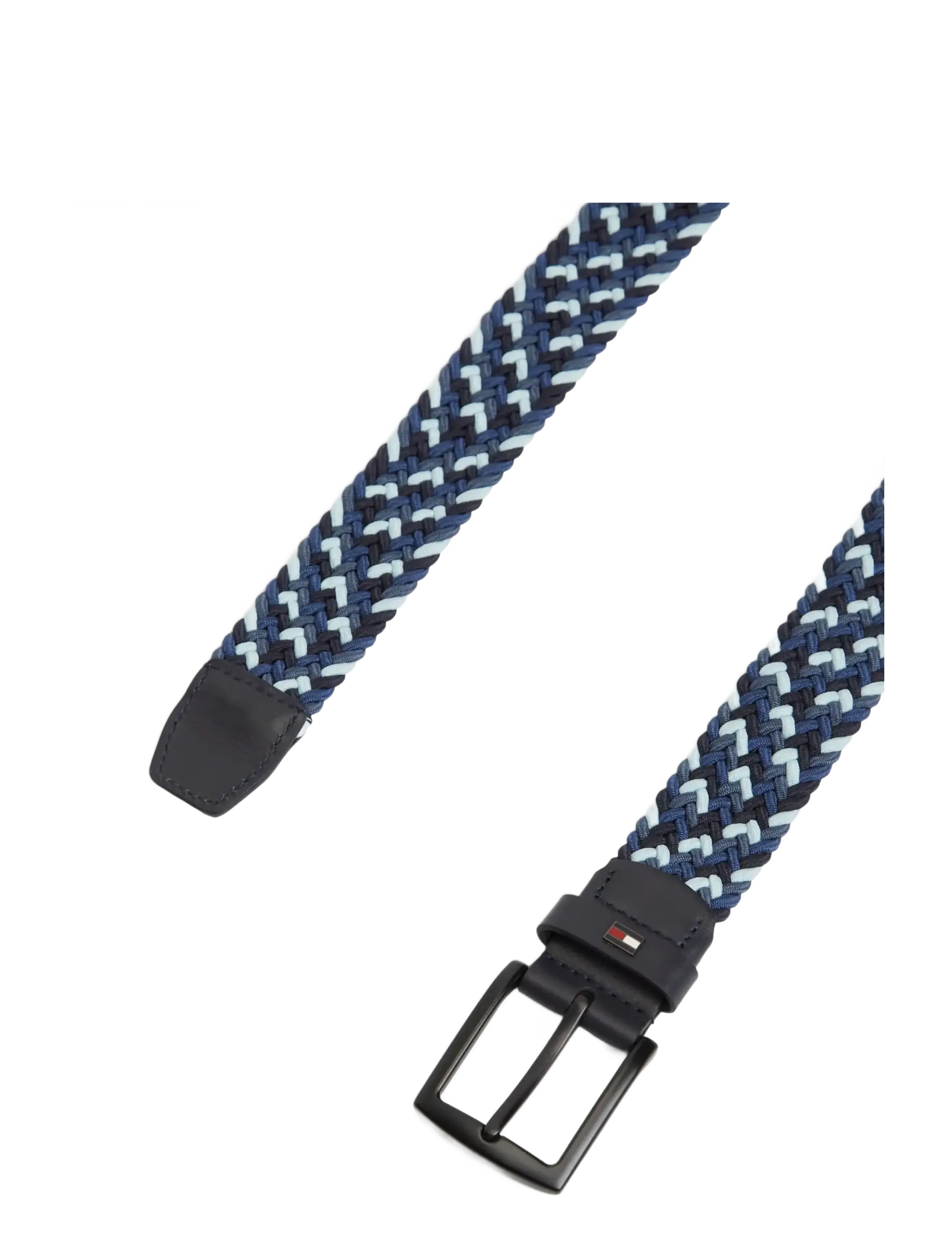 Tommy Hilfiger - DENTON ELASTIC 3.5 - fléttuð belti - well water - 1
