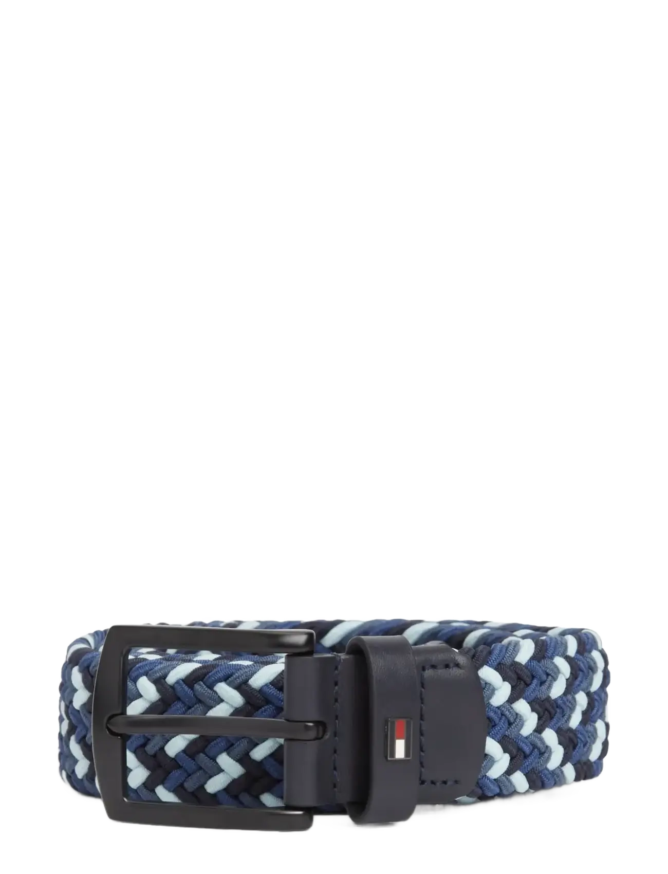 Tommy Hilfiger - DENTON ELASTIC 3.5 - fléttuð belti - well water - 2