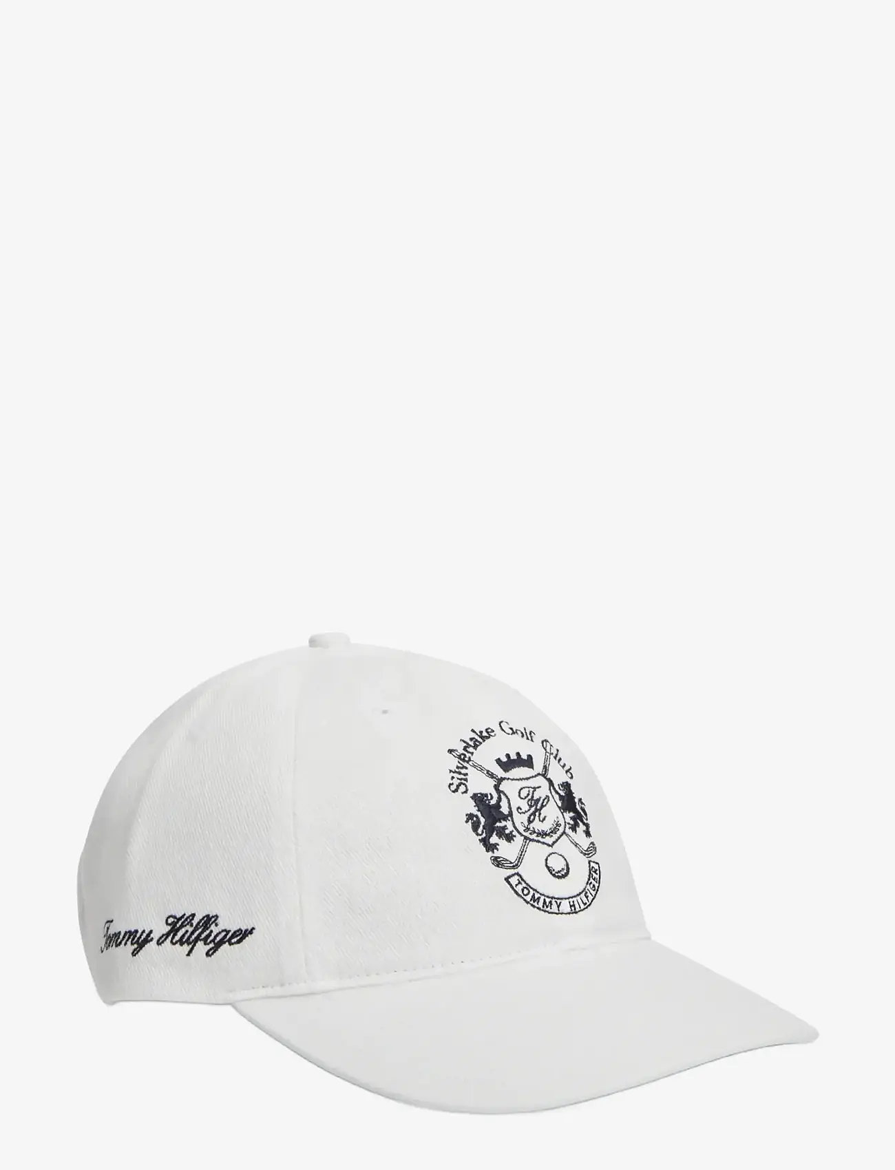 Tommy Hilfiger - TH SOFT WASHED GRAPHIC CAP - kasketter - ecru - 0