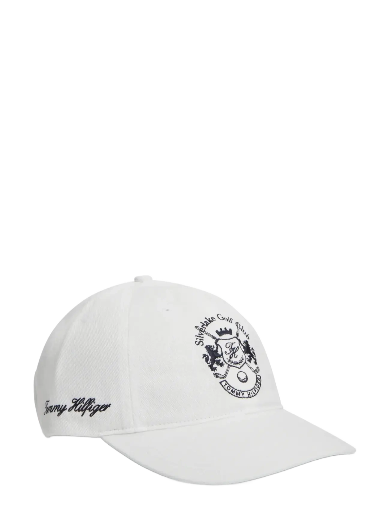 Tommy Hilfiger TH SOFT WASHED GRAPHIC CAP - Accessories - ECRU / white