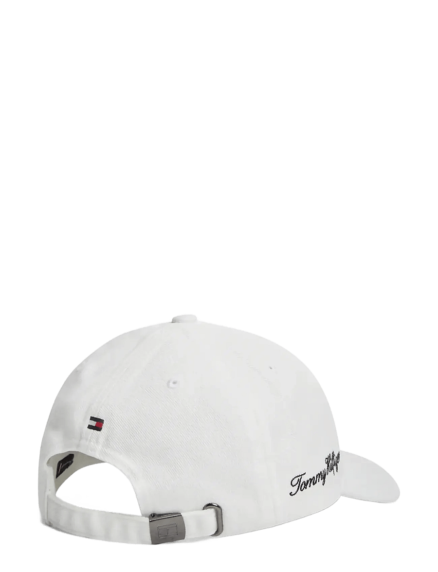 Tommy Hilfiger - TH SOFT WASHED GRAPHIC CAP - kappen - ecru - 1