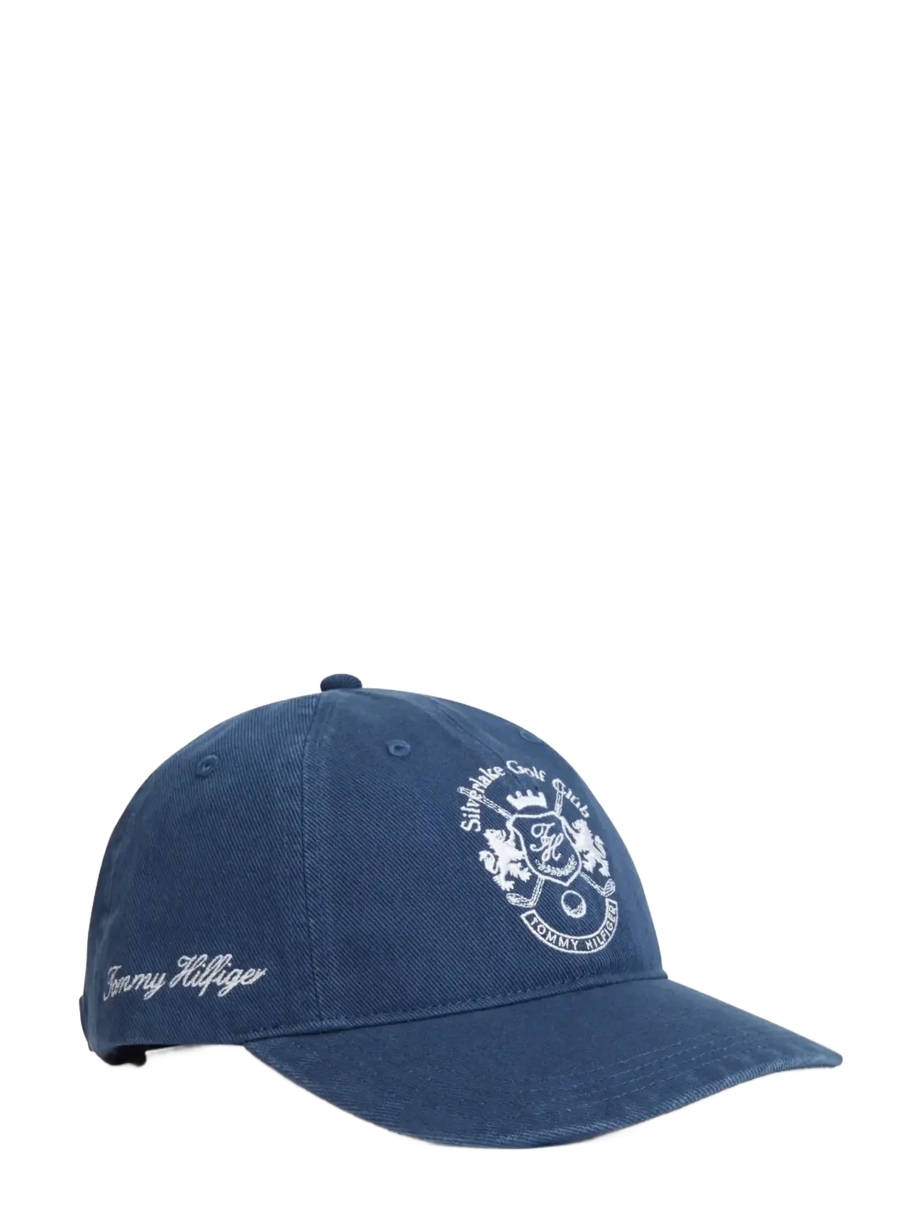 Tommy Hilfiger Th Soft Washed Graphic Cap, Mænd, Baseball Cap, Navy, Str: ONE SIZE