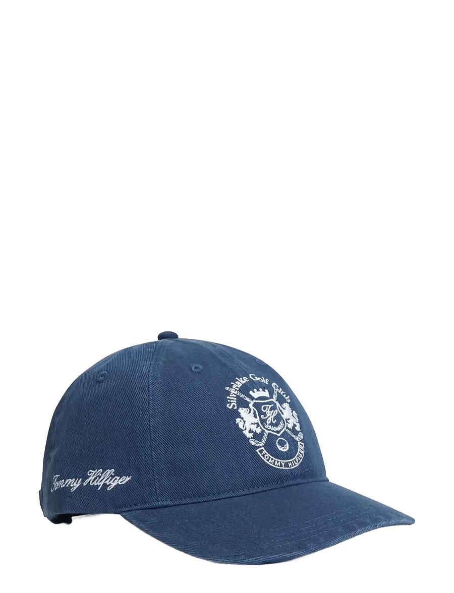 Tommy Hilfiger - TH SOFT WASHED GRAPHIC CAP - nokamütsid - haunted blue - 0