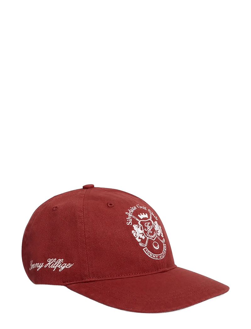 Tommy Hilfiger - TH SOFT WASHED GRAPHIC CAP - kasketter - regatta red - 0