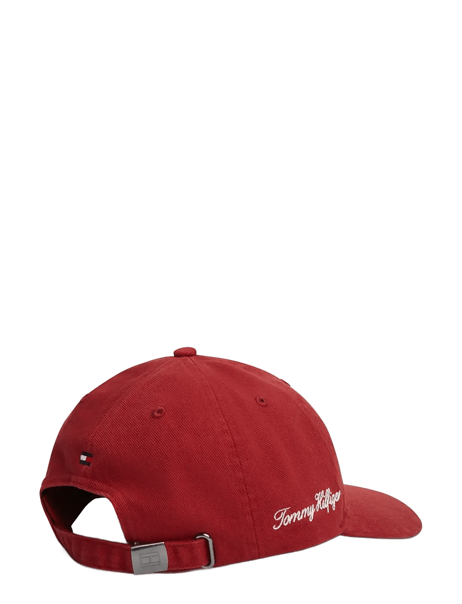 Tommy Hilfiger - TH SOFT WASHED GRAPHIC CAP - derhúfur - regatta red - 1
