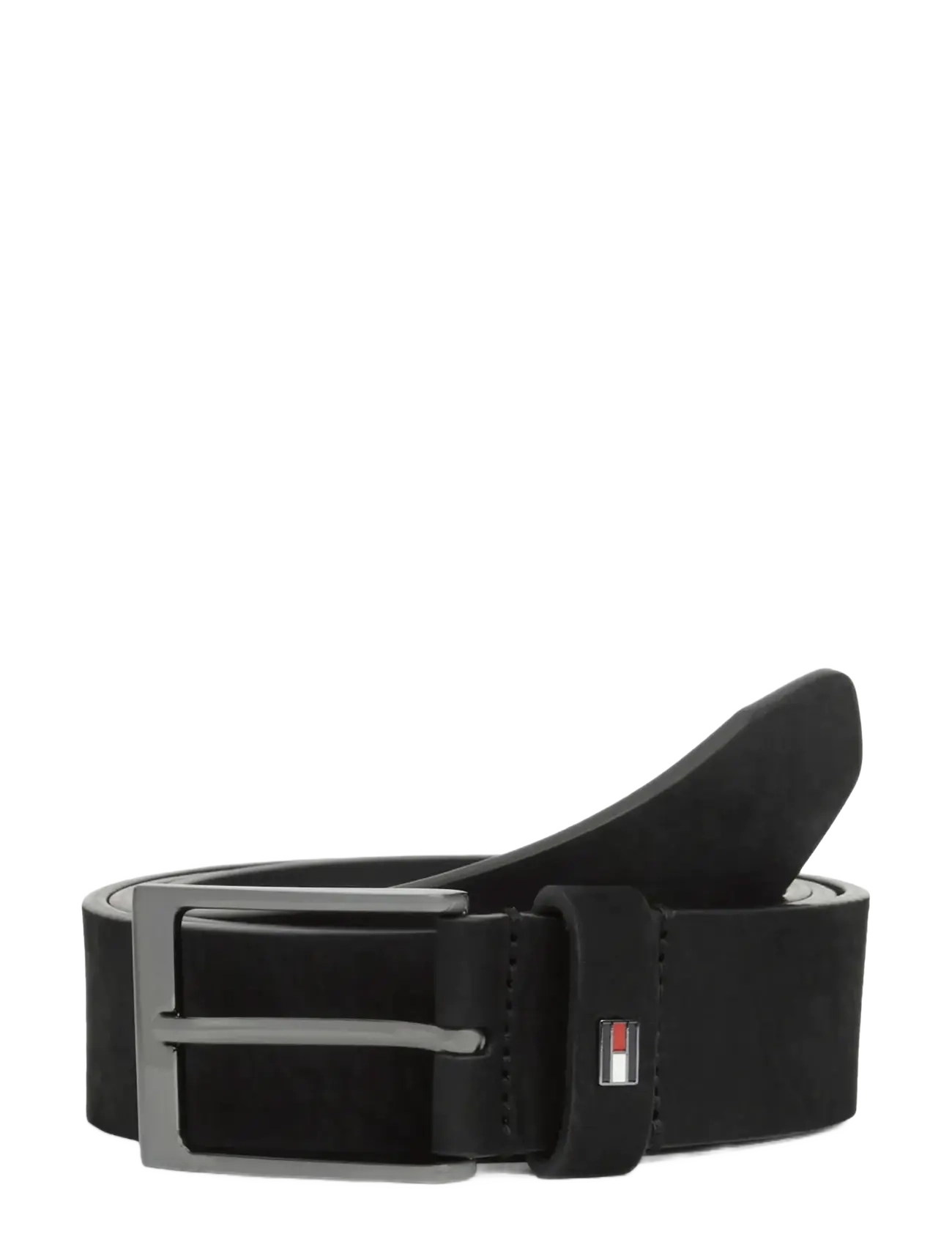 Tommy Hilfiger LAYTON 3.5 NUBUCK - Vyöt - BLACK / black