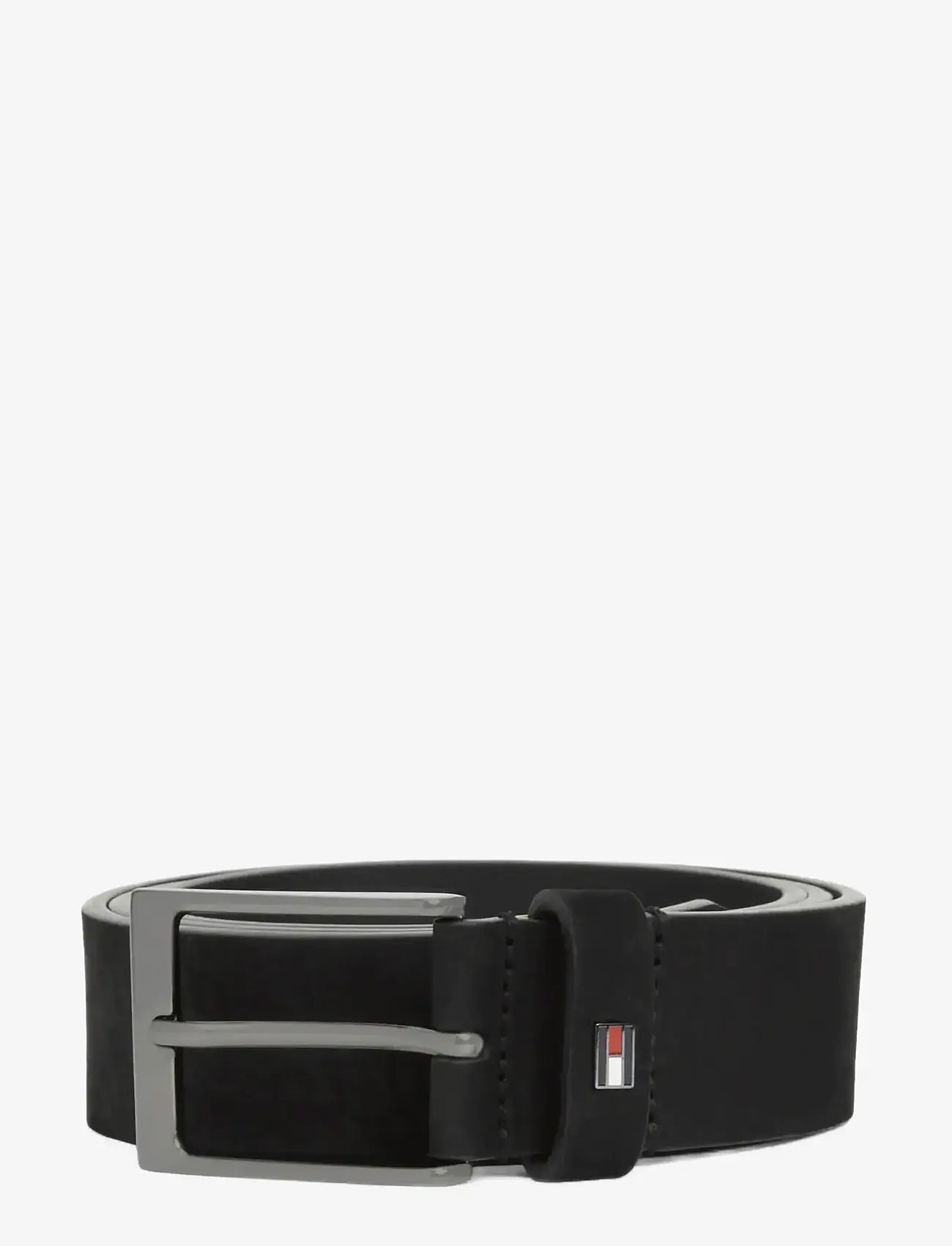 Tommy Hilfiger - LAYTON 3.5 NUBUCK - klassiske bælter - black - 1