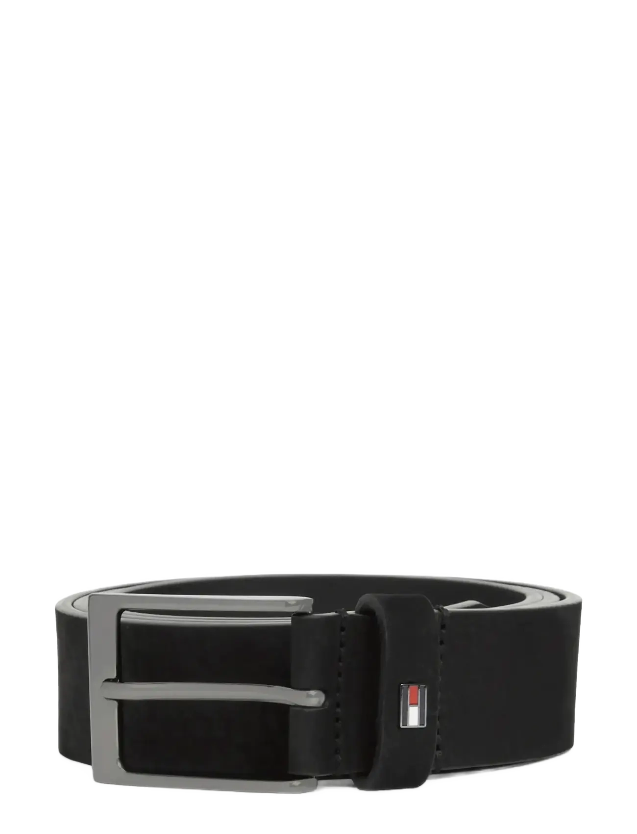 Tommy Hilfiger - LAYTON 3.5 NUBUCK - classic belts - black - 1