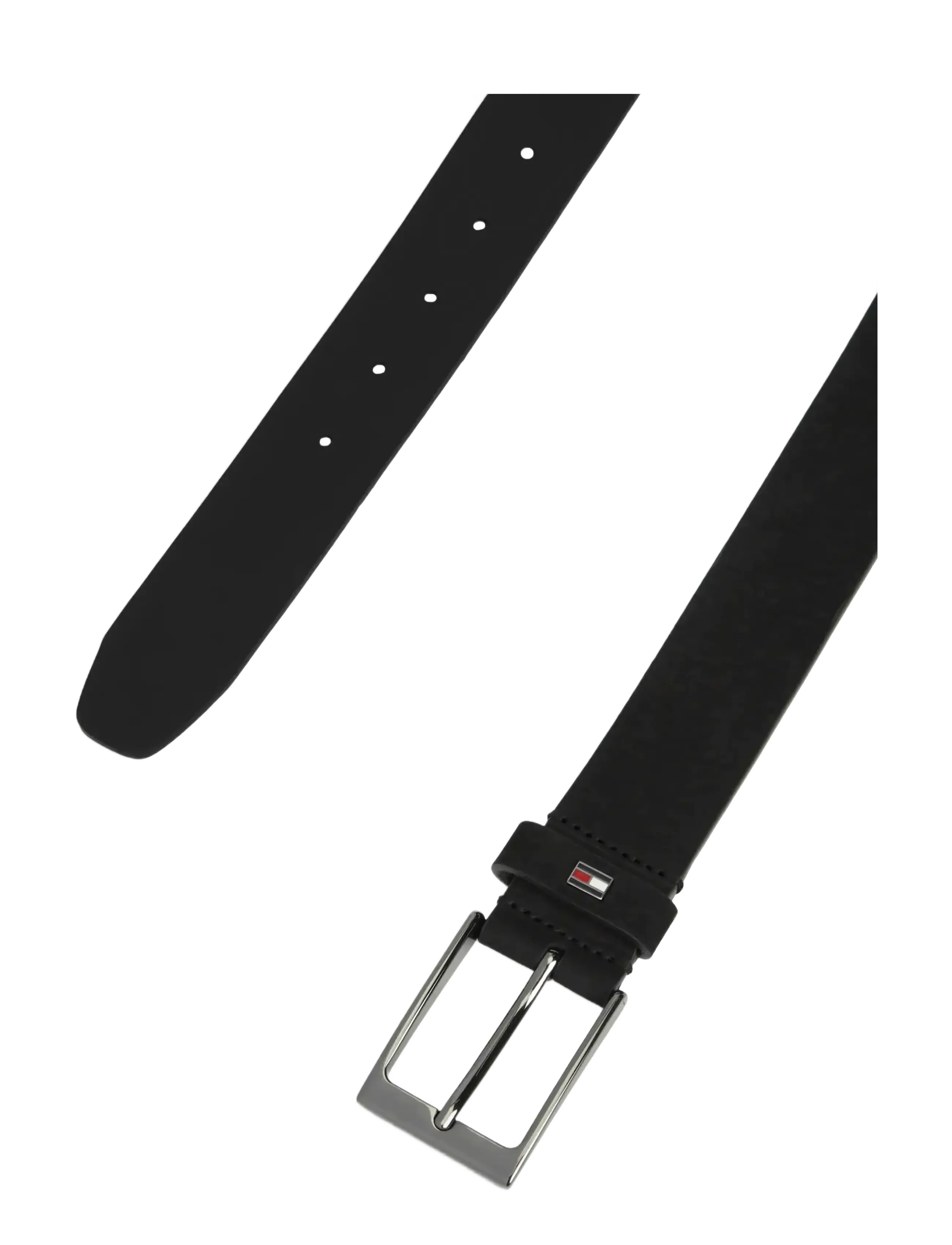 Tommy Hilfiger - LAYTON 3.5 NUBUCK - classic belts - black - 2