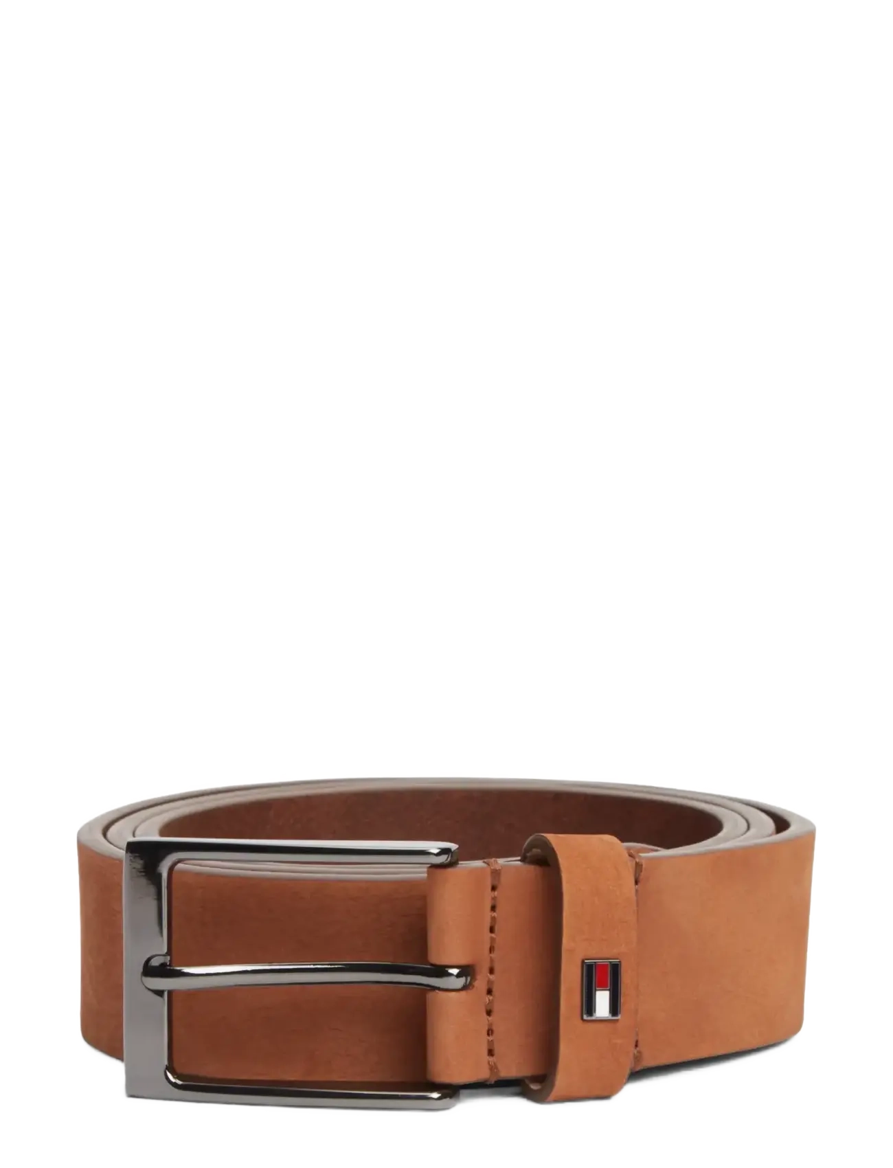 Tommy Hilfiger - LAYTON 3.5 NUBUCK - classic belts - winter cognac - 1