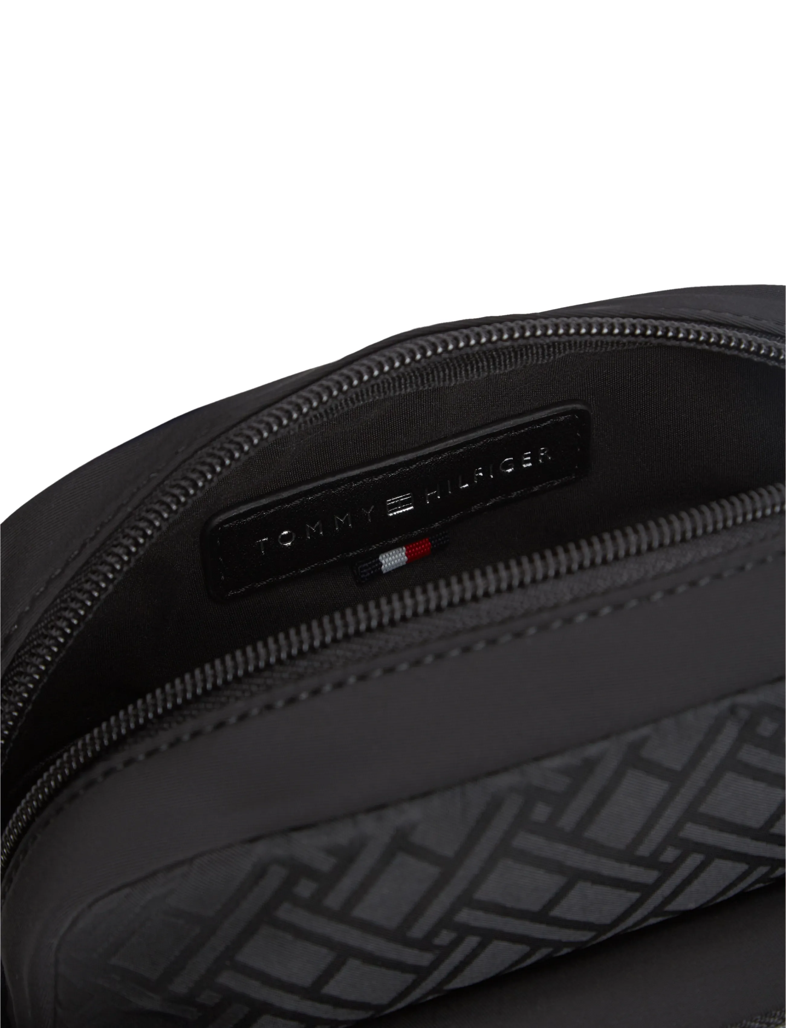 Tommy Hilfiger - TH NYLON JAQUARD MINI REPORTER - black - 3