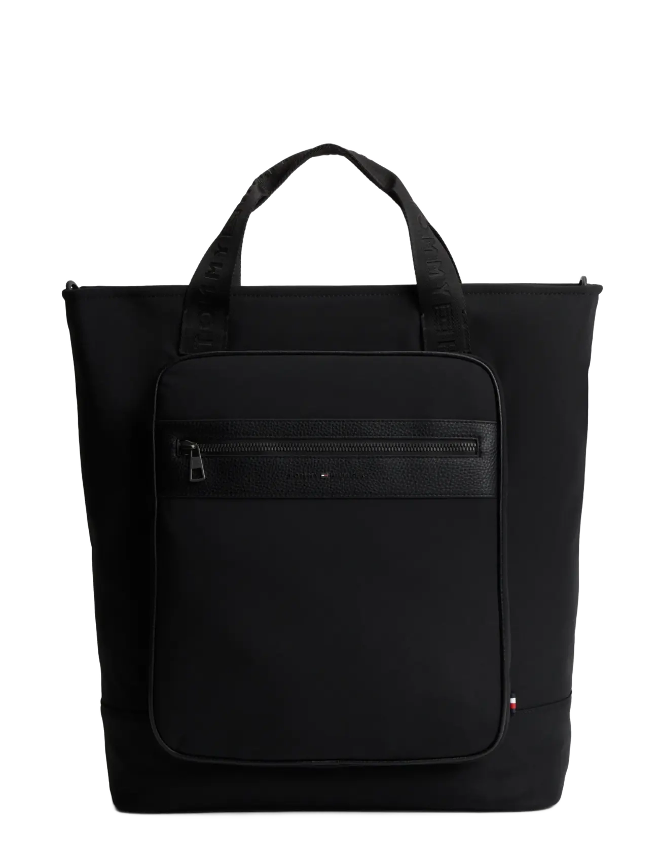 Tommy Hilfiger TH REPREVE TOTE - Shoppers - BLACK / black