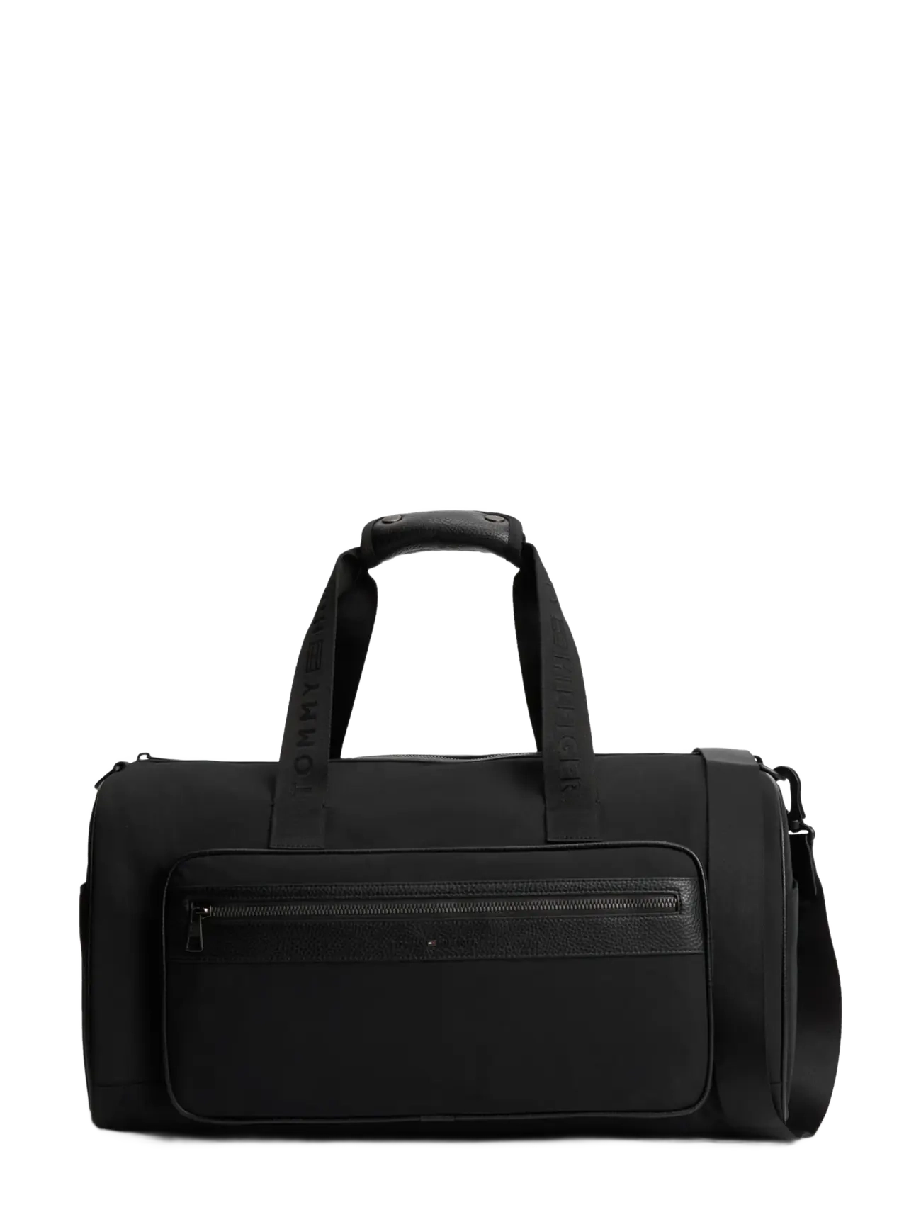 Tommy Hilfiger TH REPREVE DUFFLE - Kotid - BLACK / black