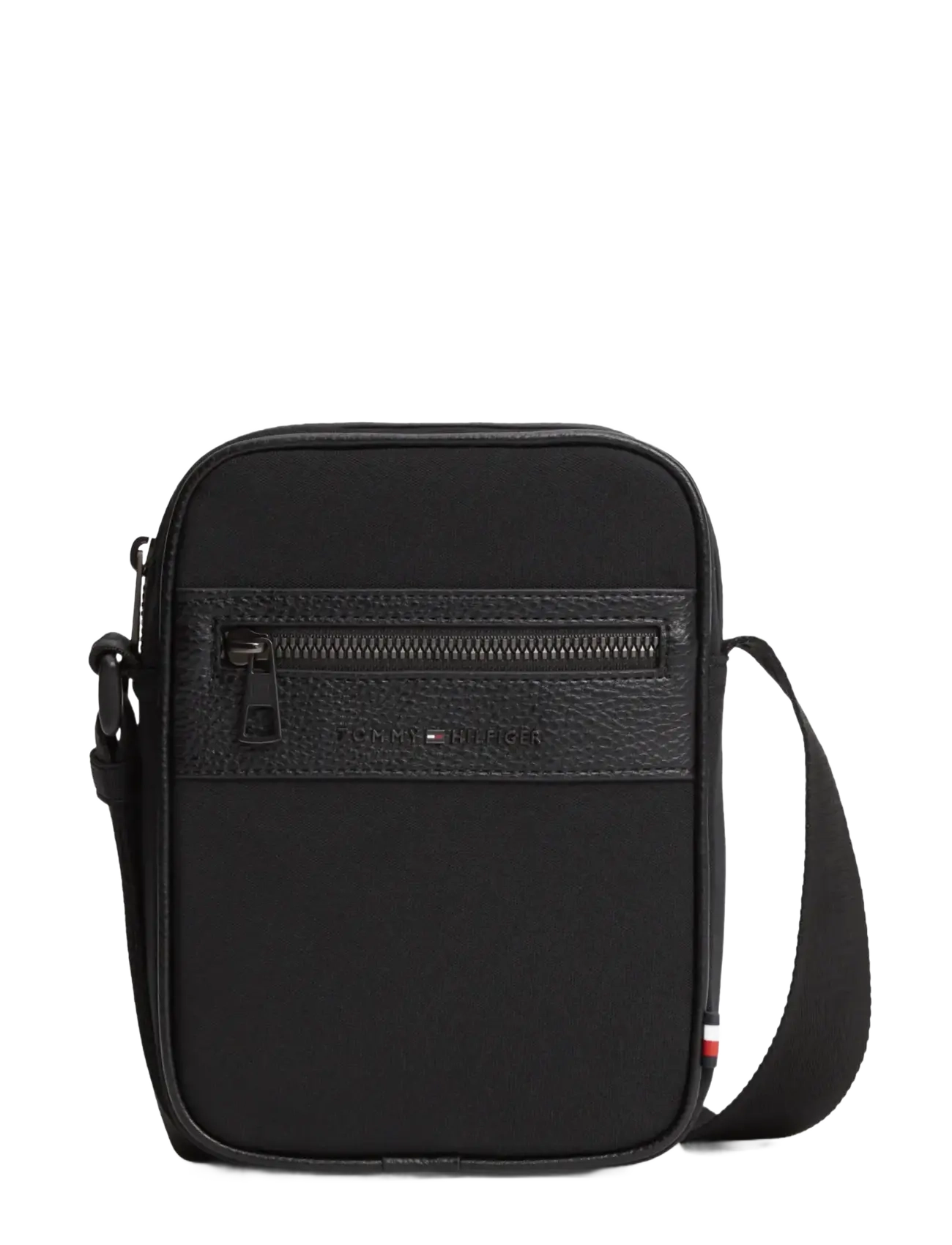 Tommy Hilfiger TH REPREVE MINI REPORTER - Bags - BLACK / black