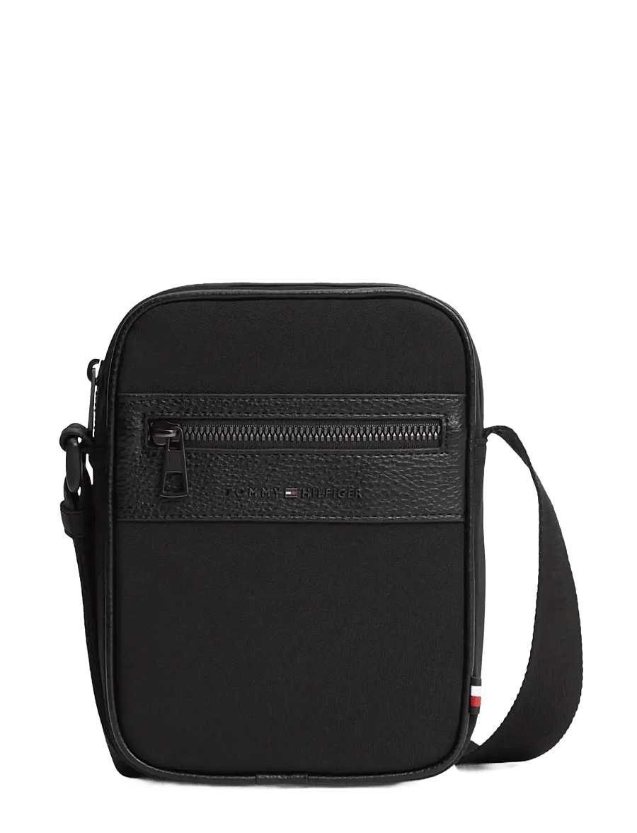 Tommy Hilfiger - TH REPREVE MINI REPORTER - nach anlass kaufen - black - 1