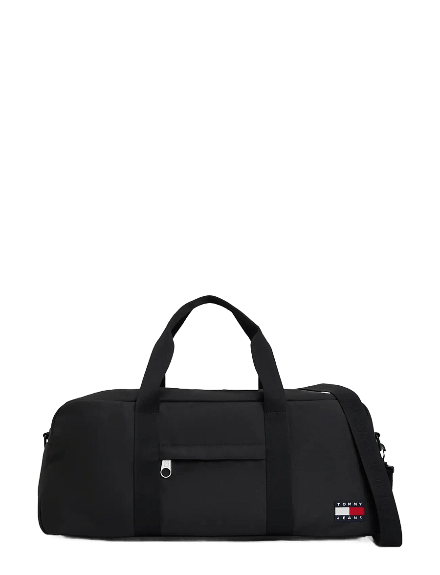 Tommy Hilfiger - TJM ESS DAILY DUFFLE - duffel bags - black - 1
