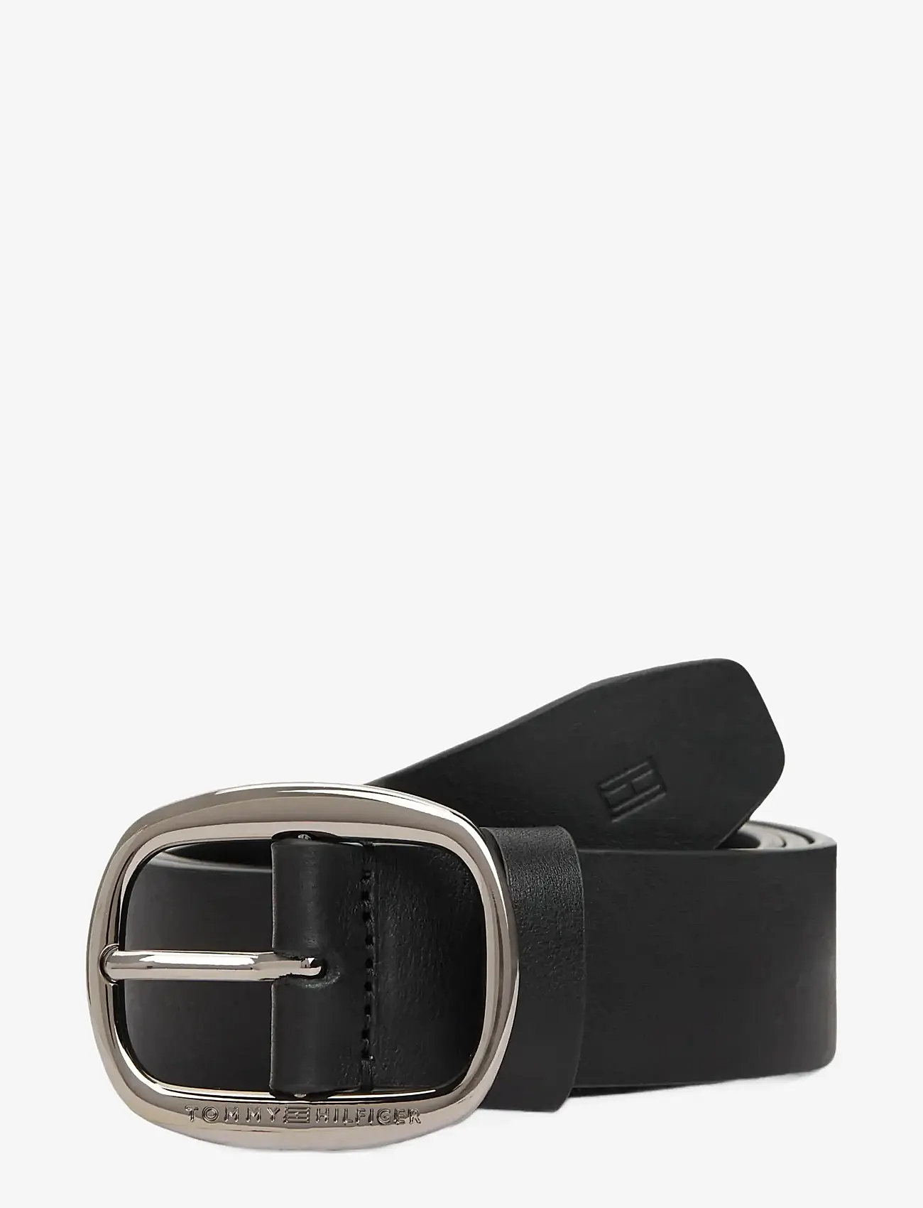 Tommy Hilfiger - TH CASUAL 3.5 SOFT LEATHER - klassiske bælter - black - 0