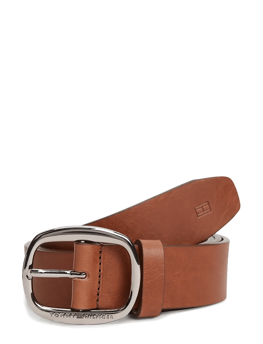 Tommy Hilfiger - TH CASUAL 3.5 SOFT LEATHER - klassiska skärp - coffee bean - 0