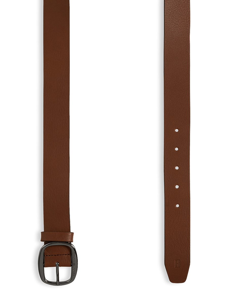 Tommy Hilfiger - TH CASUAL 3.5 SOFT LEATHER - classic belts - coffee bean - 1