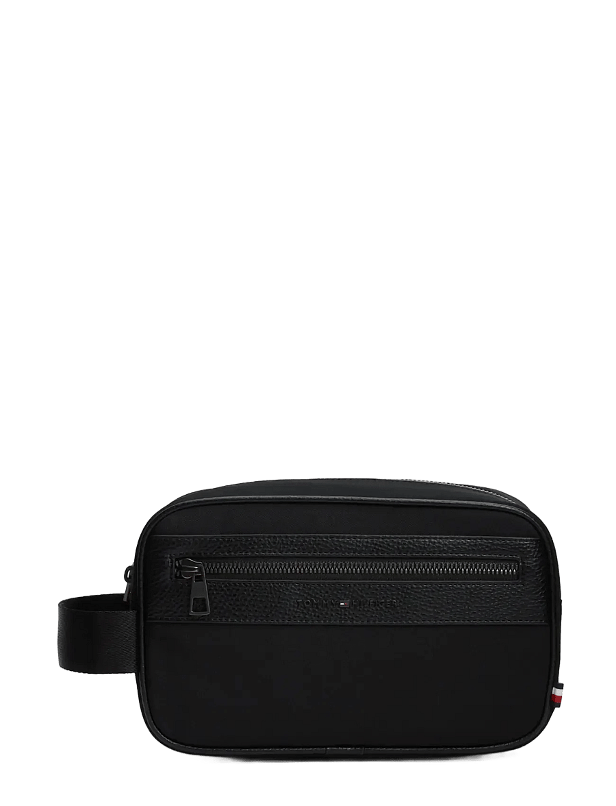 Tommy Hilfiger - TH REPREVE WASHBAG - nach anlass kaufen - black - 0