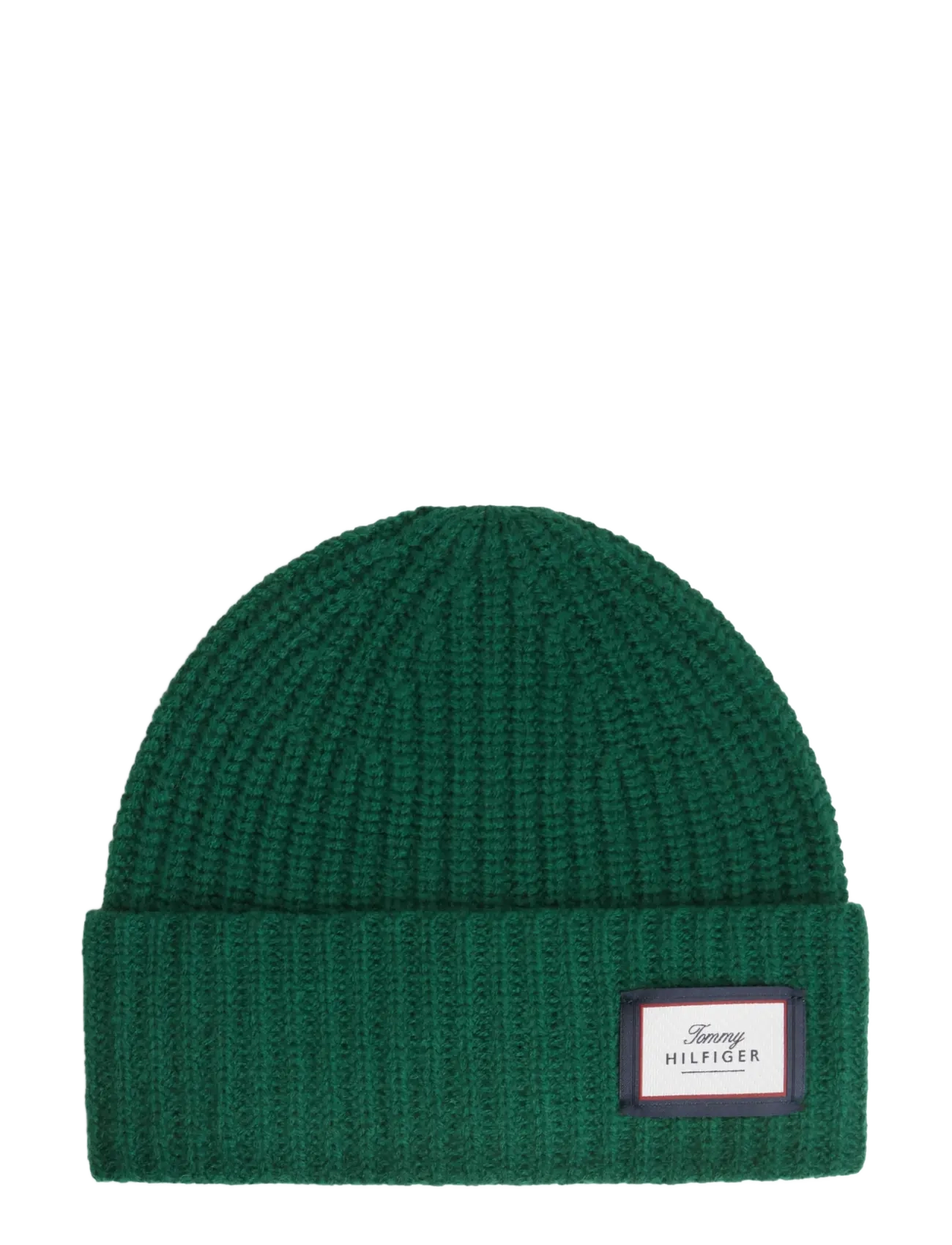 Tommy Hilfiger TH WOOL BEANIE - Beanies - MAJESTIC EMERALD / green