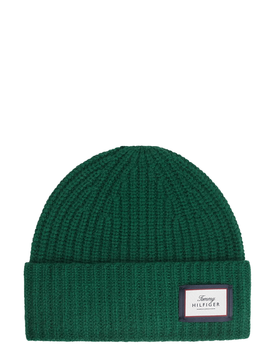 Tommy Hilfiger - TH WOOL BEANIE - osta olukorra järgi - majestic emerald - 0