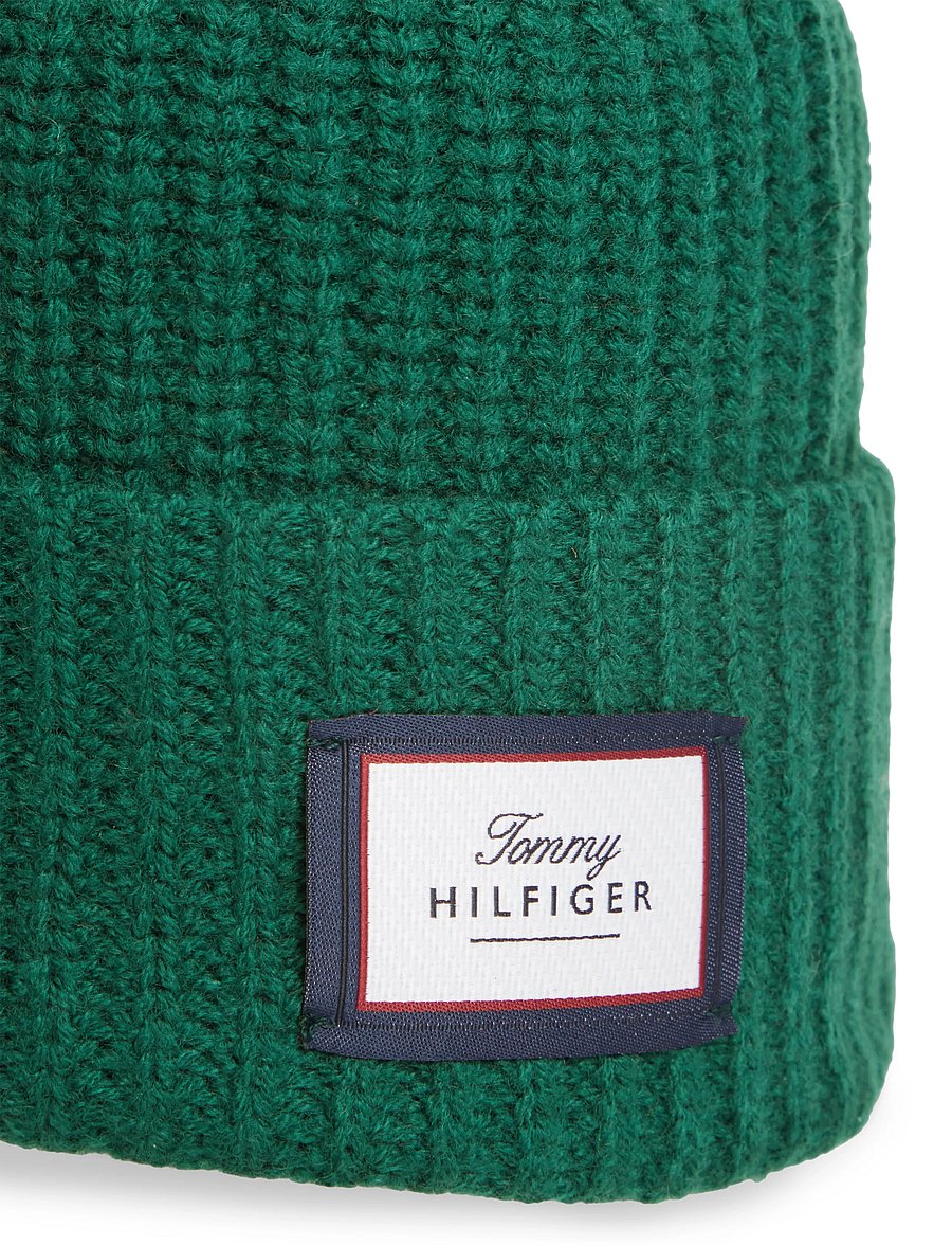 Tommy Hilfiger - TH WOOL BEANIE - osta olukorra järgi - majestic emerald - 3