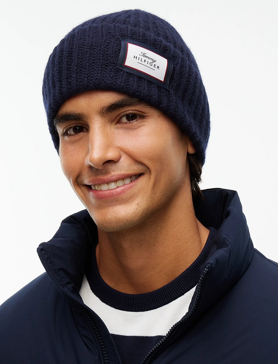 Tommy Hilfiger - TH WOOL BEANIE - osta olukorra järgi - space blue - 2