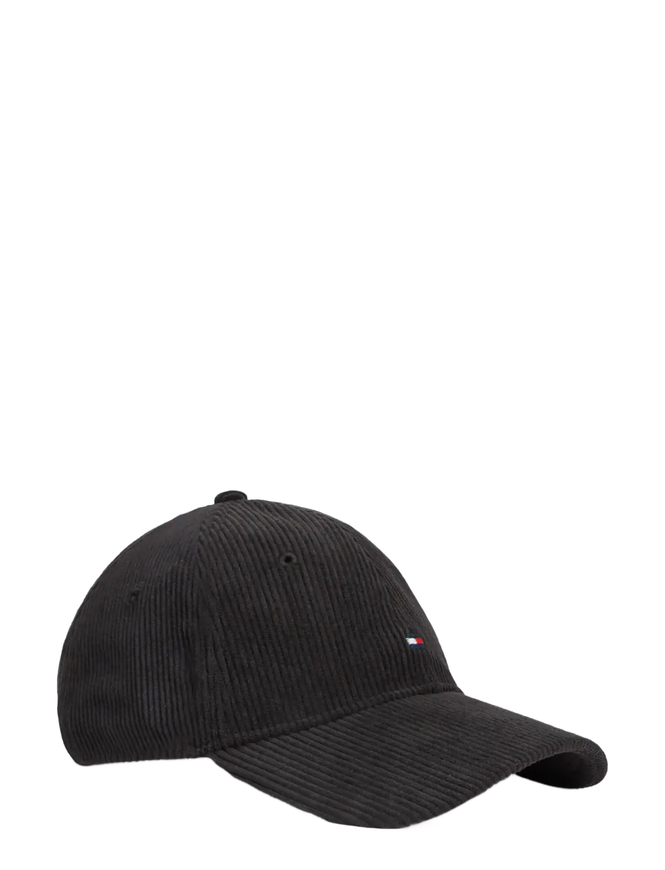 Tommy Hilfiger TH FLAG CORD 6 PANEL CAP - Kasketter - BLACK / black