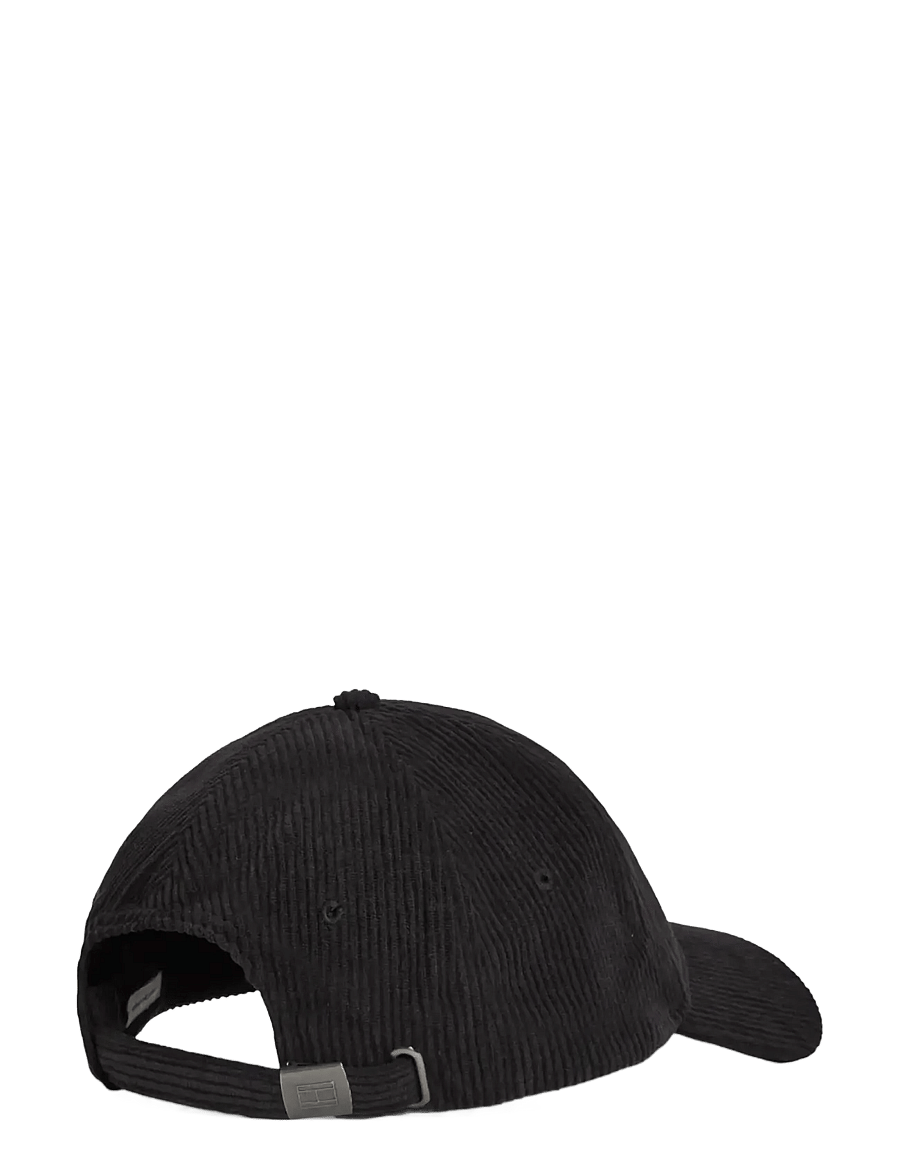 Tommy Hilfiger - TH FLAG CORD 6 PANEL CAP - kappen - black - 1