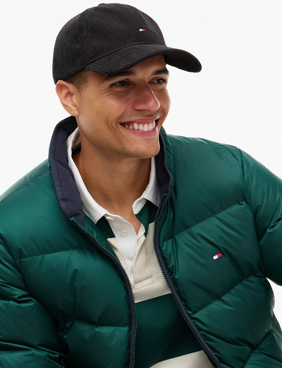 Tommy Hilfiger - TH FLAG CORD 6 PANEL CAP - kappen - black - 3