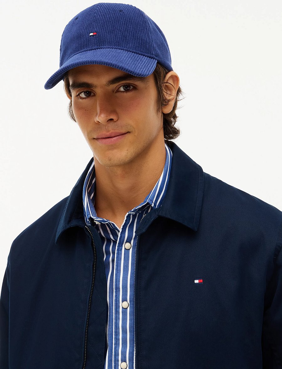 Tommy Hilfiger - TH FLAG CORD 6 PANEL CAP - kepsar - preppy navy - 3