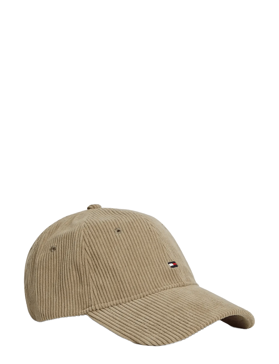 Tommy Hilfiger - TH FLAG CORD 6 PANEL CAP - kappen - rustic taupe - 0
