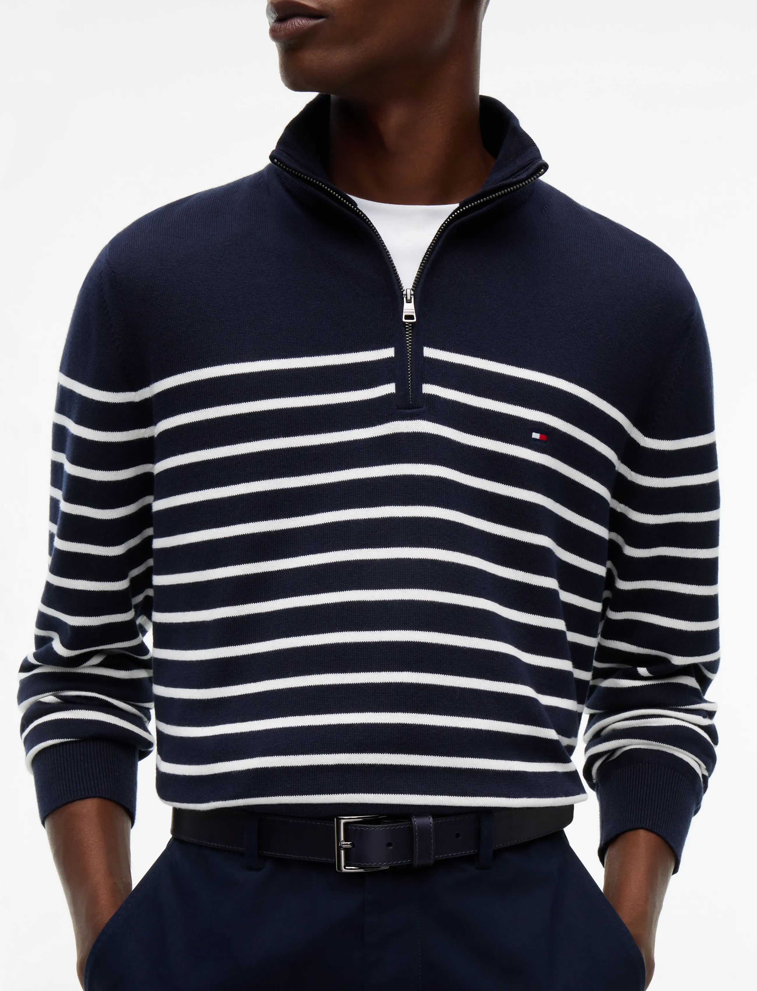 Tommy Hilfiger - TH SOHO 3.0 - klassische gürtel - space blue - 0