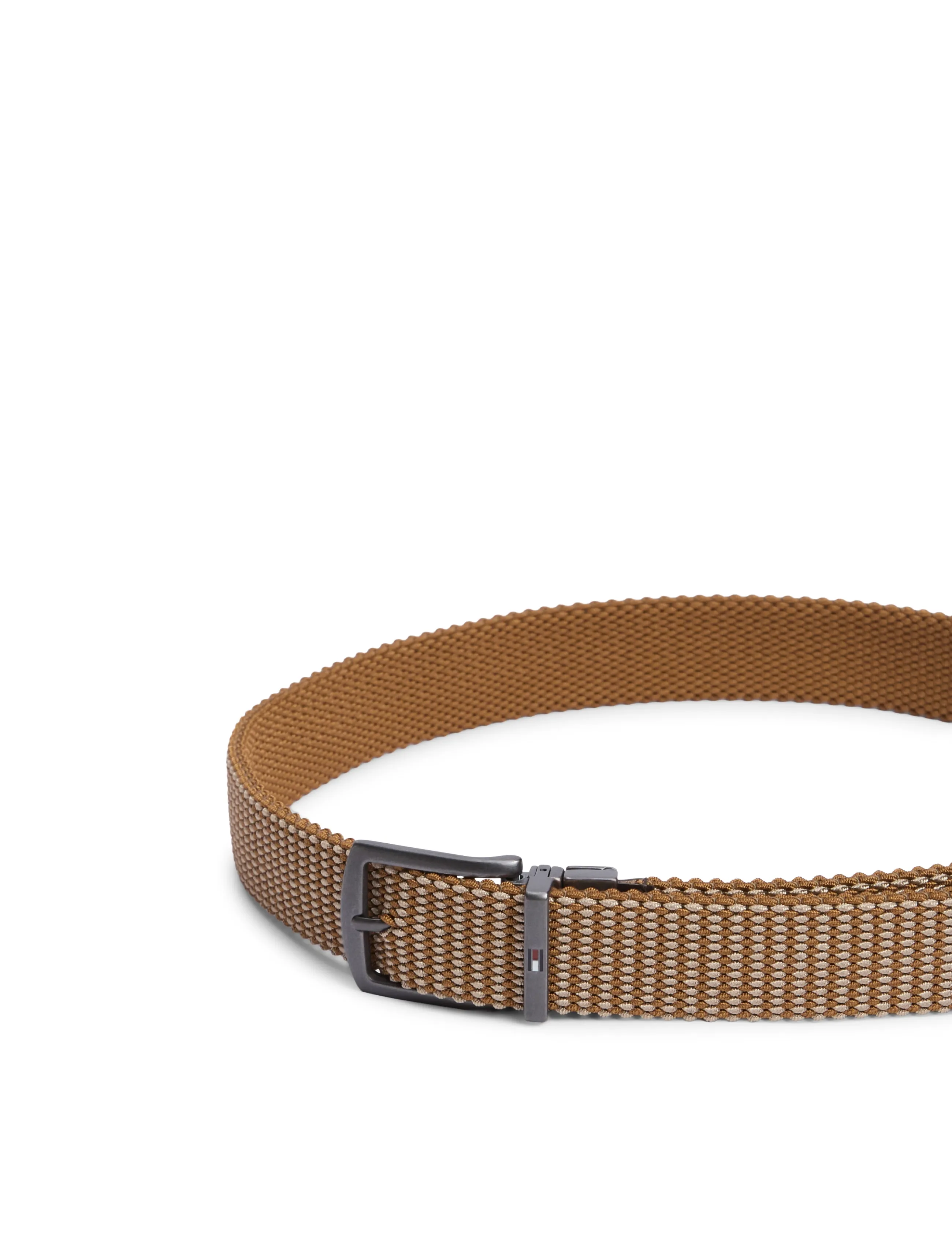Tommy Hilfiger - DENTON ELASTIC REV - flätade skärp - vintage camel - 5