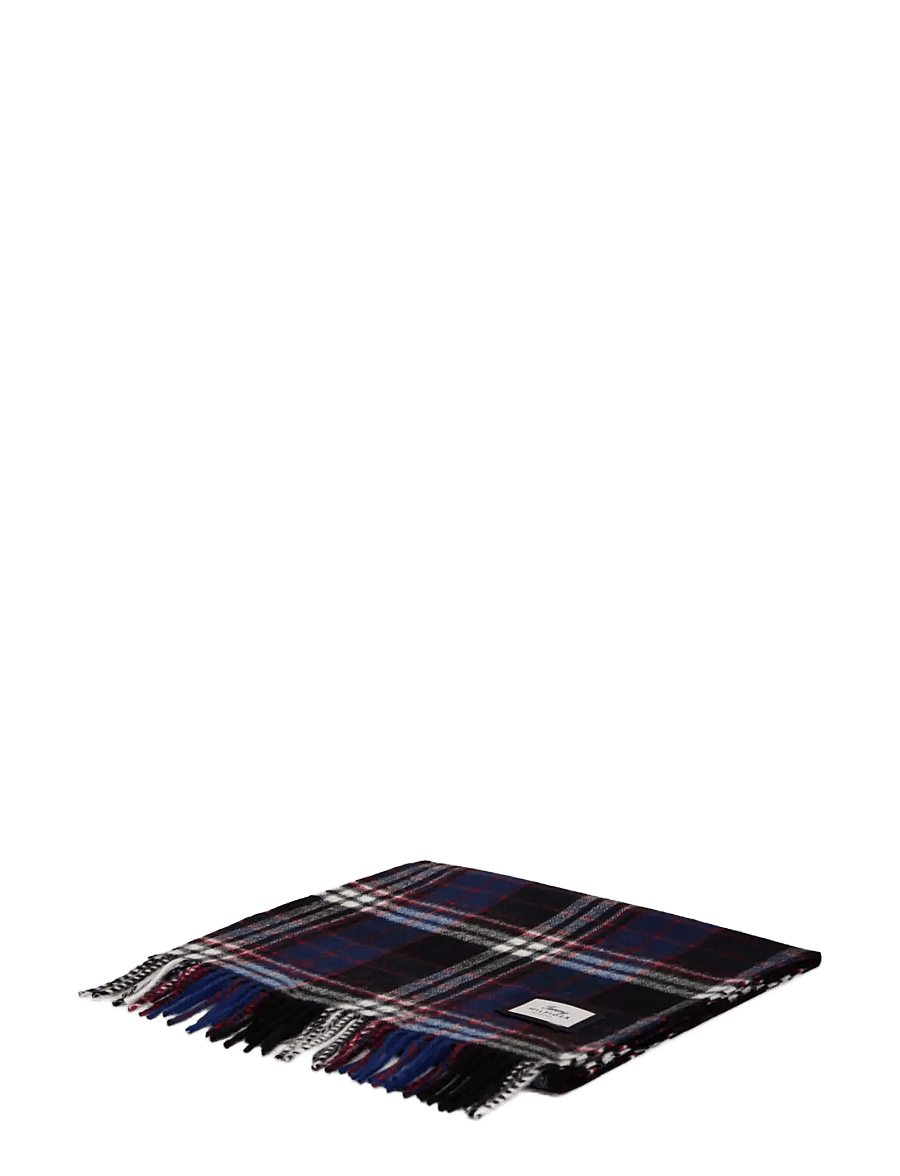Tommy Hilfiger - TH WOOL CHECK SCARF - winterschals - black check - 2