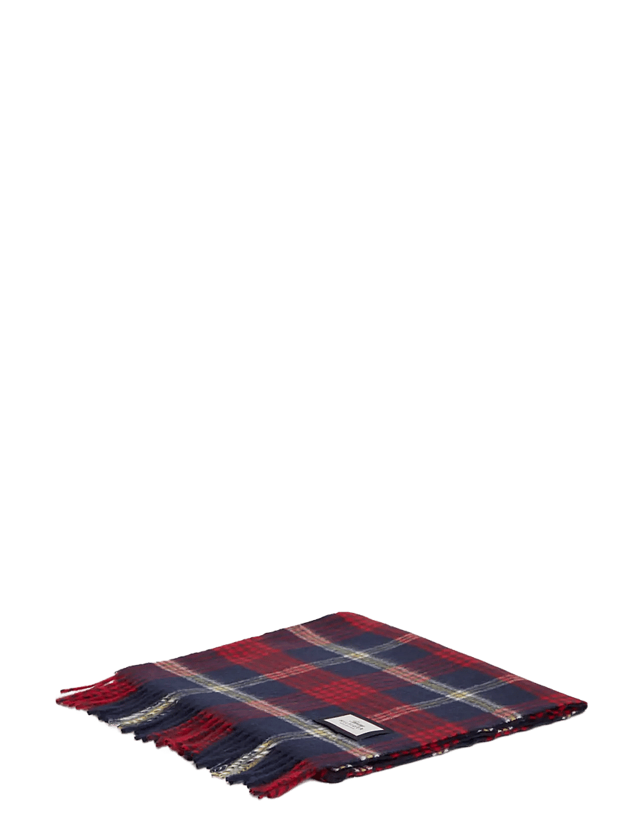 Tommy Hilfiger - TH WOOL CHECK SCARF - halsdukar - corporate check - 2