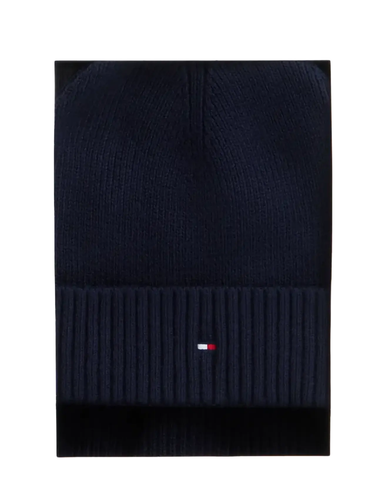 Tommy Hilfiger - TH FLAG BEANIE AND SCARF - space blue - 4