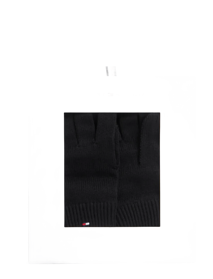 Tommy Hilfiger - TH FLAG BEANIE AND GLOVES - nach anlass kaufen - black - 3