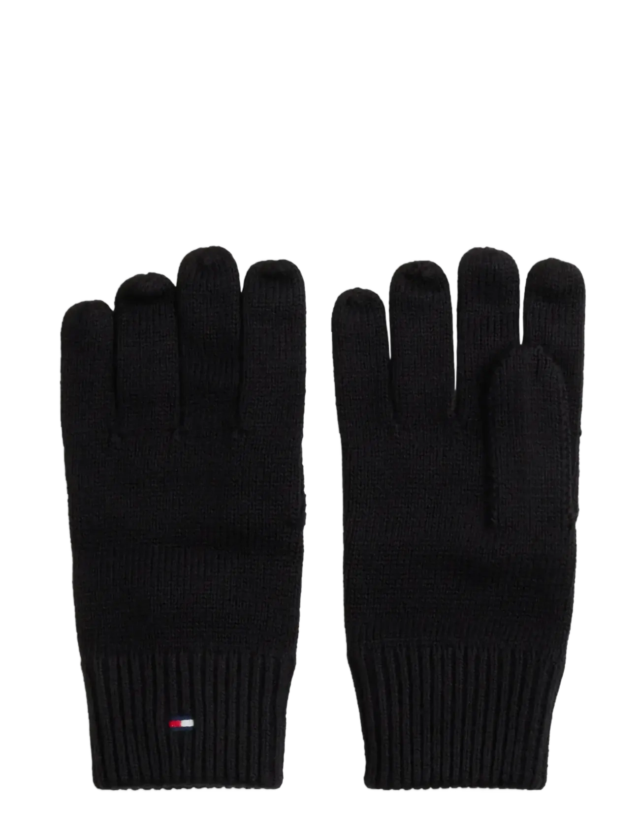 Tommy Hilfiger - TH FLAG BEANIE AND GLOVES - shoppa efter tillfälle - black - 4