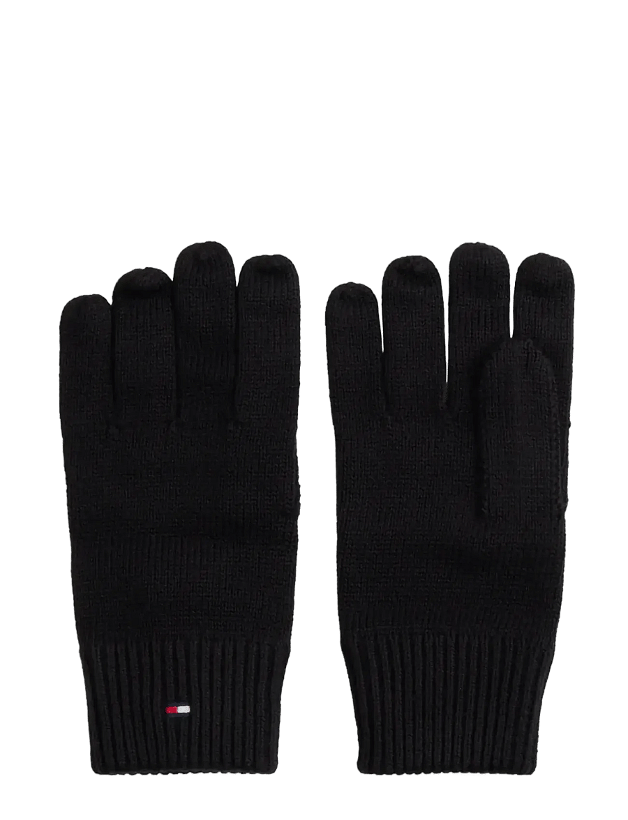 Tommy Hilfiger - TH FLAG BEANIE AND GLOVES - nach anlass kaufen - black - 4