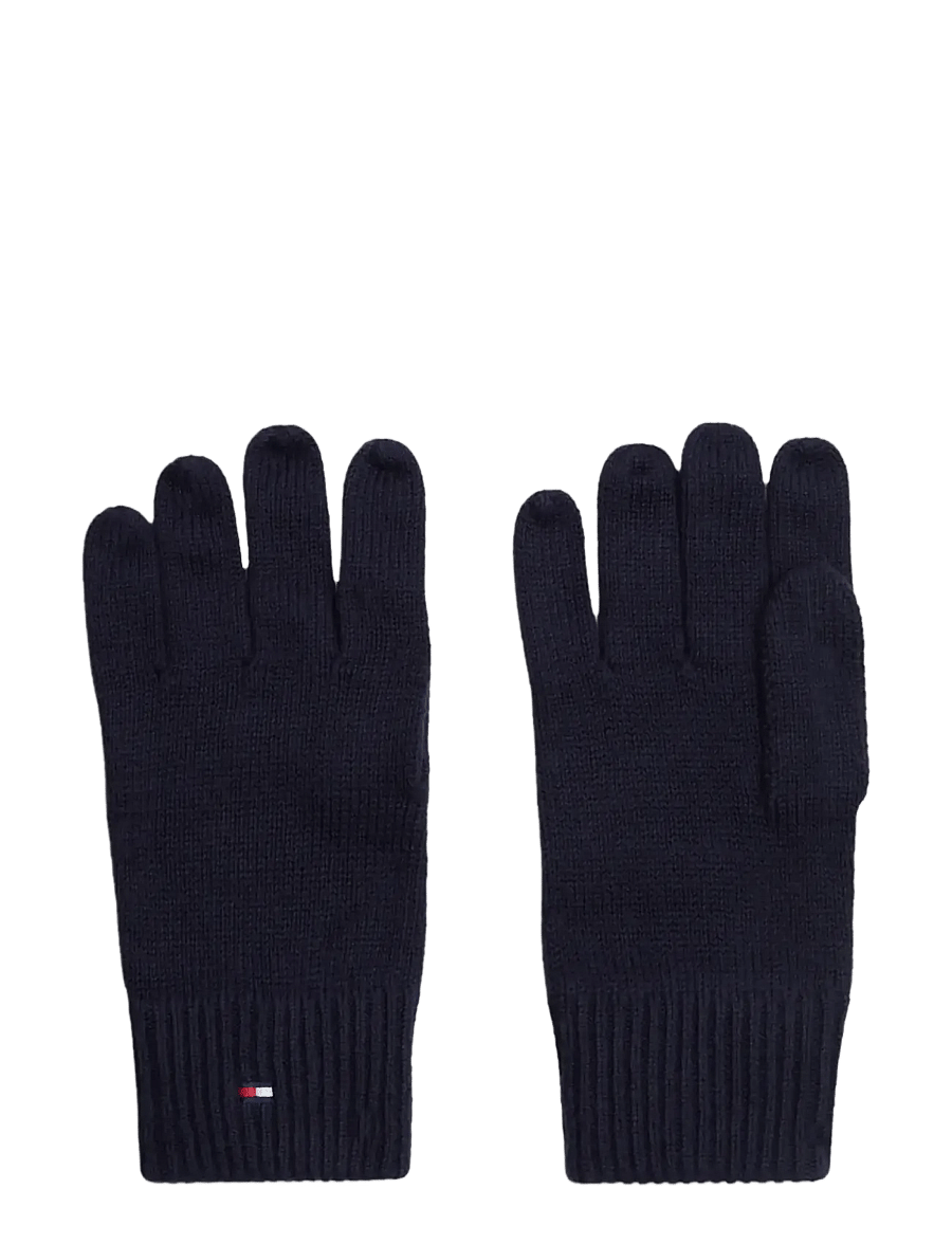 Tommy Hilfiger - TH FLAG BEANIE AND GLOVES - space blue - 3