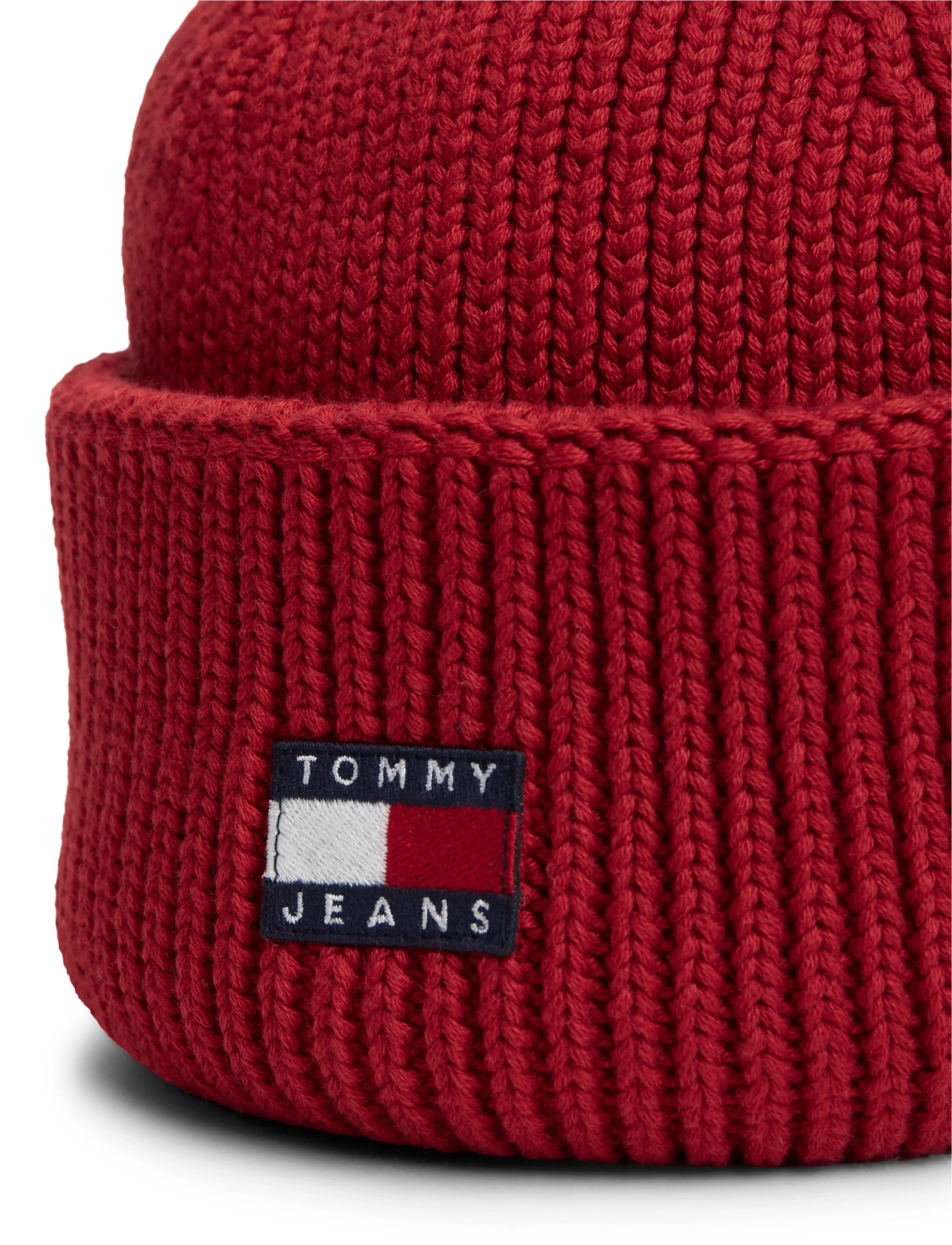 Tommy Hilfiger - TJM HERITAGE SHORT BEANIE - shop efter anledning - arizona red - 2