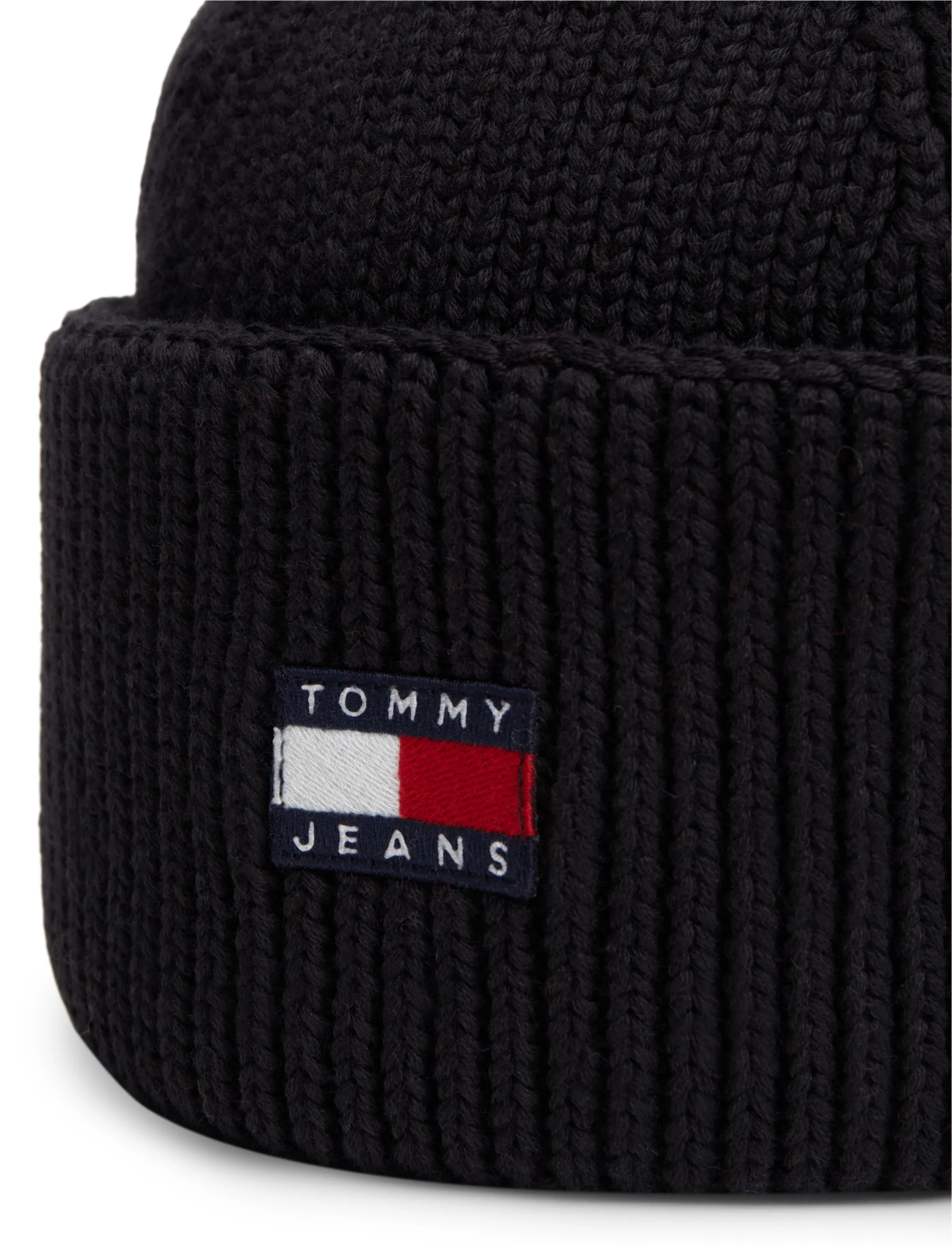 Tommy Hilfiger - TJM HERITAGE SHORT BEANIE - osta olukorra järgi - black - 3